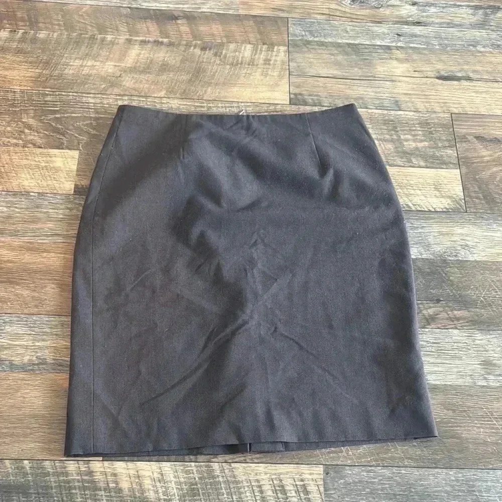 ANNE KLEIN | grey gray pencil skirt size 2